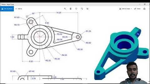 Create 3D to 2D drawing in SOLIDWORKS Exercise-2