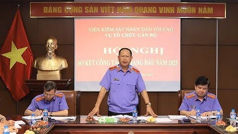 Vụ 15 VKSND tối cao sơ kết công tác 6 tháng đầu năm 2025