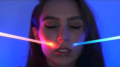 [ASMR] DEEP SLEEP 😴 Super Relaxing Lightsaber Triggers & Touching Your Face 🫶🏼 (HEAVY RAIN) 🌧️
