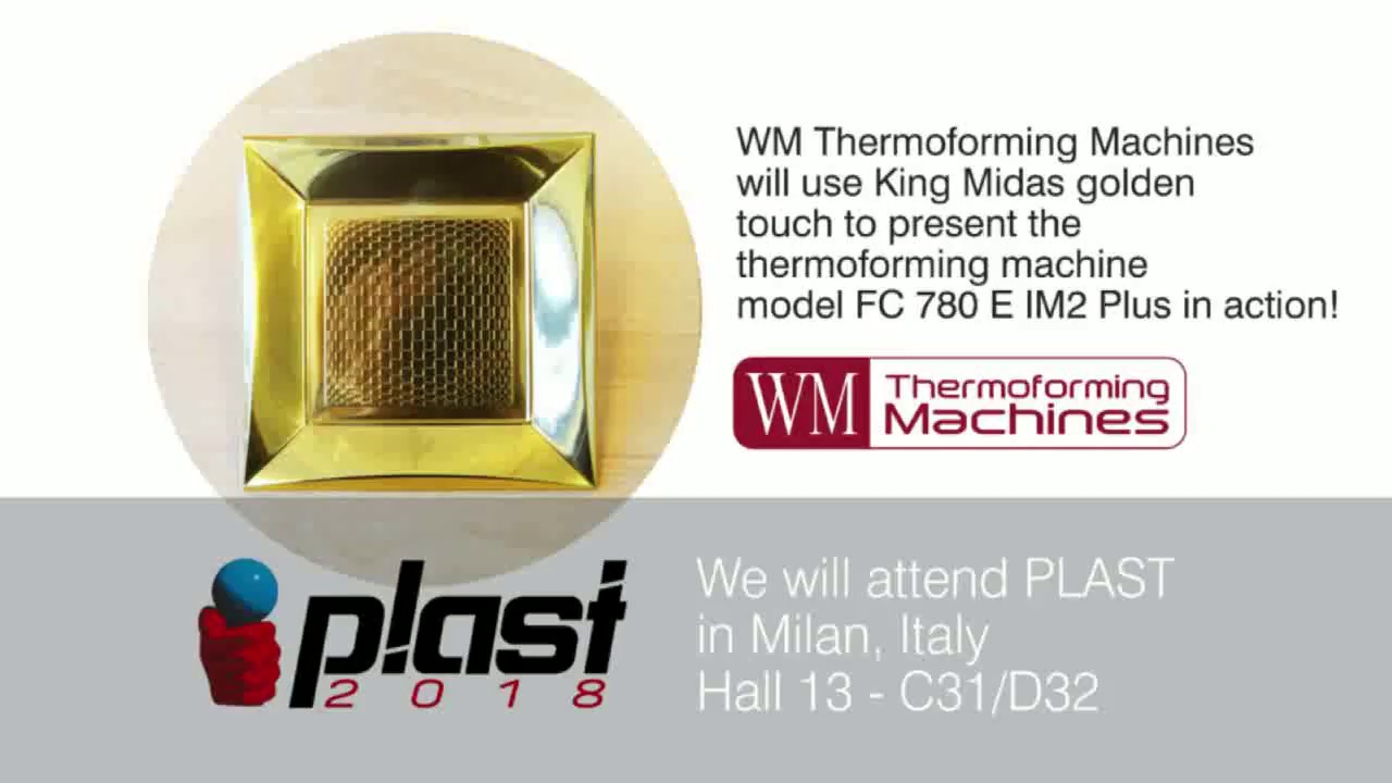WM Thermoforming Machines - FC 780 IM2 in action at PLAST 2018