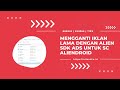 Cara mengganti iklan lama menjadi Alien SDK Ads