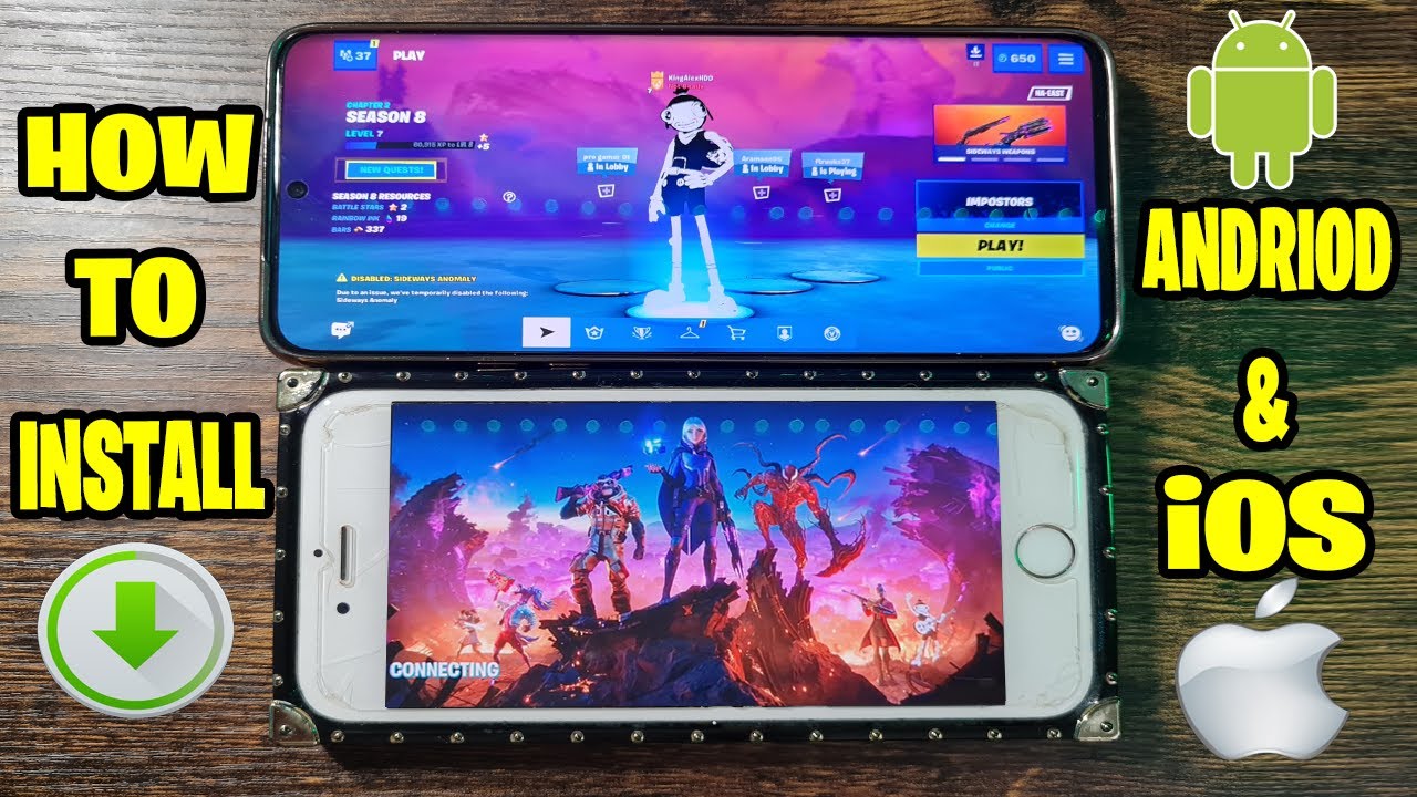 How to Play Fortnite on Android and iOS