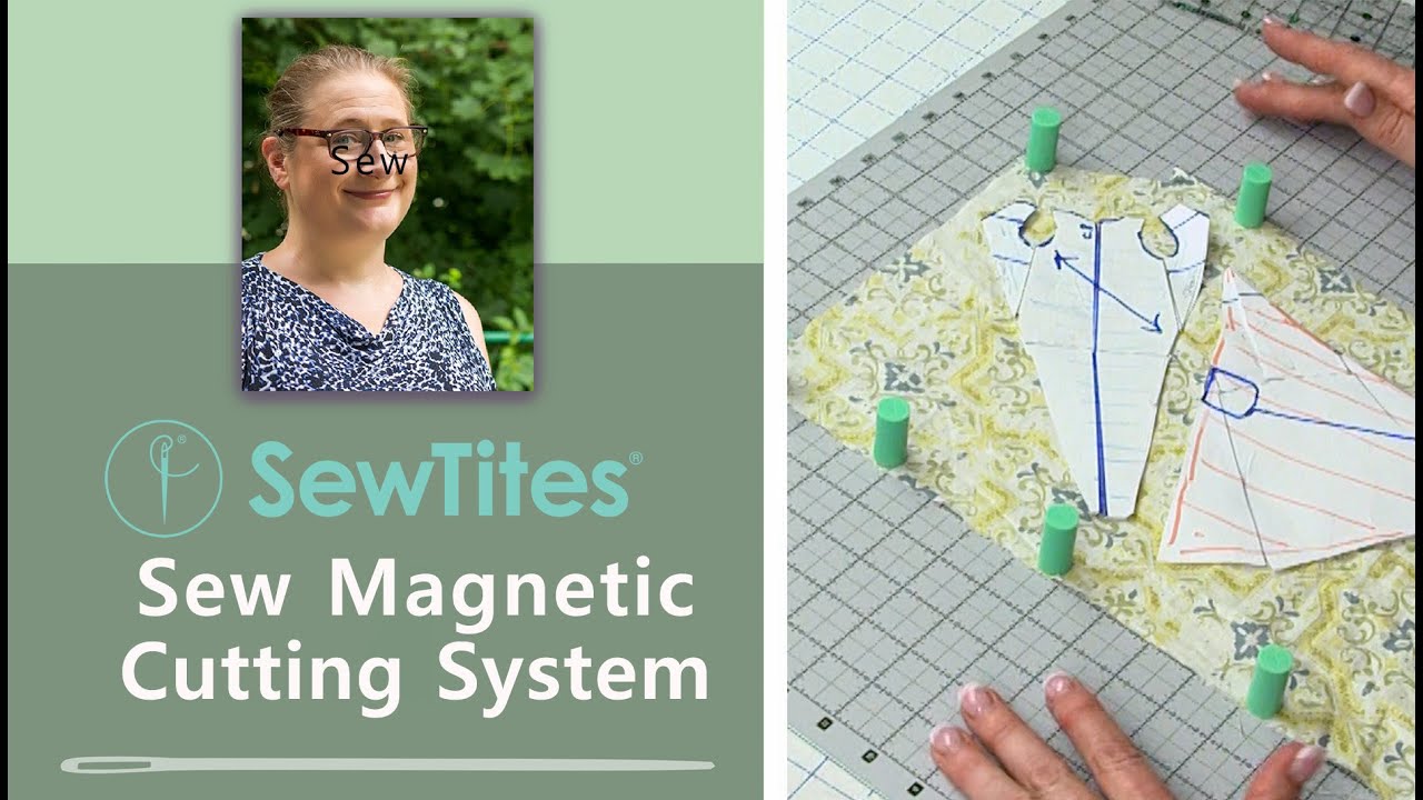 Sewtites Magnetic Cutting Mat and Ruler 