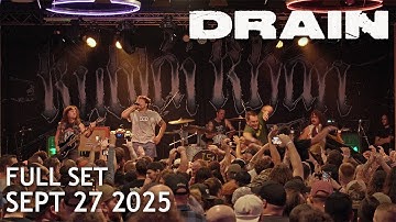 Drain - Full Set w/ Multitrack Audio - Live @ The Roxy at Mahall