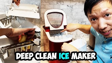 How to Disassemble Frigidaire Countertop Ice Maker to clean hard water