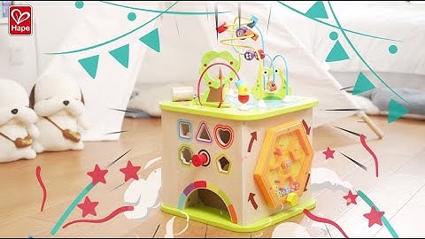 #HAPETOYS Country Critters Play Cube