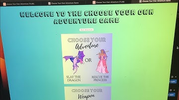 Choose Your Own Adventure Game #miniproject