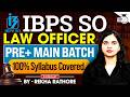 IBPS SO Law Officer 2026: IBPS SO EXAM Syllabus & Strategy By Rekha Mam!