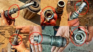 5 Kg ,7kg Hammer Machine Bit rocking problem , Tool holder Repair ( India - jugaad ) details video