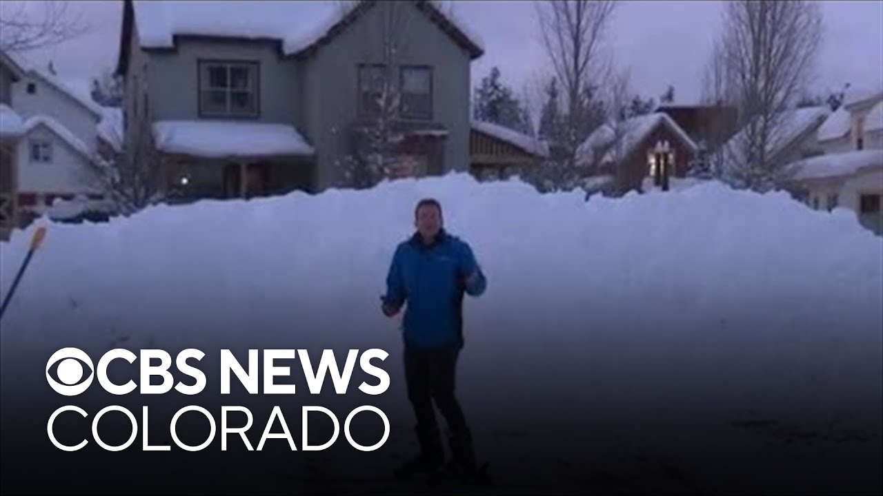 Thanksgiving week storm brings impressive Colorado snow totals - YouTube