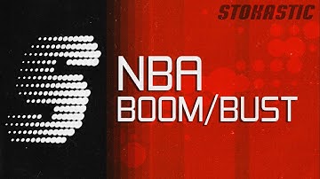 How to Win NBA DFS with Stokastic NBA Boom/Bust Tool | Ultimate NBA DFS Strategy