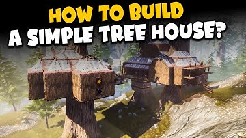 How to Build a Simple Tree House? | CONAN EXILES
