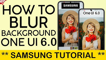 How to Blur Background on Photo on Samsung Galaxy Phone | Samsung One UI 6.0 (2024)