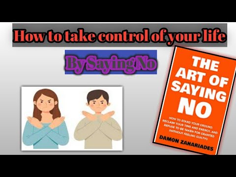 The Art of Saying No | Damon Zohariades | Book Summary | Animation ...