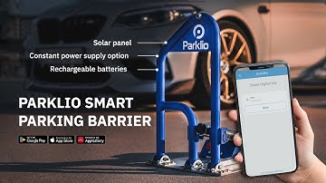 Automatic Parking Barrier | Parklio™ Remote Controlled Parking Blocker