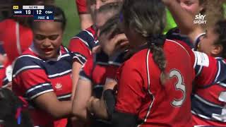 TOP 4 FINAL HIGHLIGHTS | Manukura v Christchurch Girls' High School (2022)