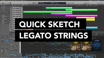 Legato Strings: QUICK SKETCH (Cinesamples String Library Comparison)