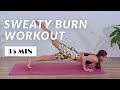 35 Min Weight Loss HIIT Yoga - Very Sweaty Full Body Power Flow