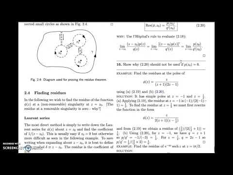 2.4 Finding residues.