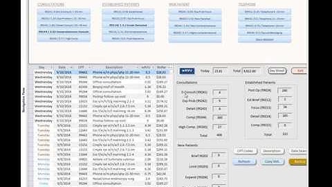 Video 24:  Physician Work RVU Tracker