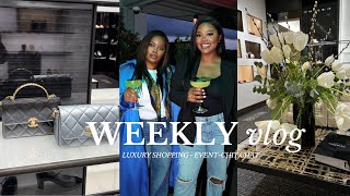 WEEKLY VLOG |  LUXURY SHOPPING | GRWM | EVENT | NEW FRAGRANCE | CHIT CHATS | Edwigealamode