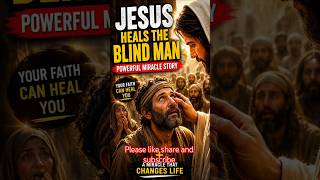 Jesus Heals the Blind Man 👁️ | Powerful Miracle of Jesus Christ | Bible Story