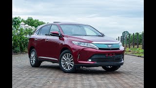 2018 HARRIER MAROON WITH BROWN LEATHER INERIOR