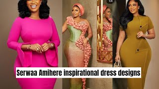 Inspirational Dressing Styles Of The Most Beautiful Ghanaian Serwaa Amihere
