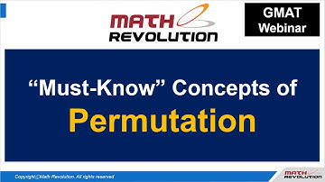 "Must-Know" Concepts of Permutation｜Math Revolution