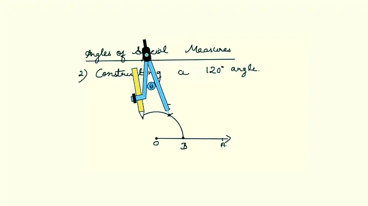 CLASS 6 – CONSTRUCTION OF ANGLES OF 60, 120 AND 30