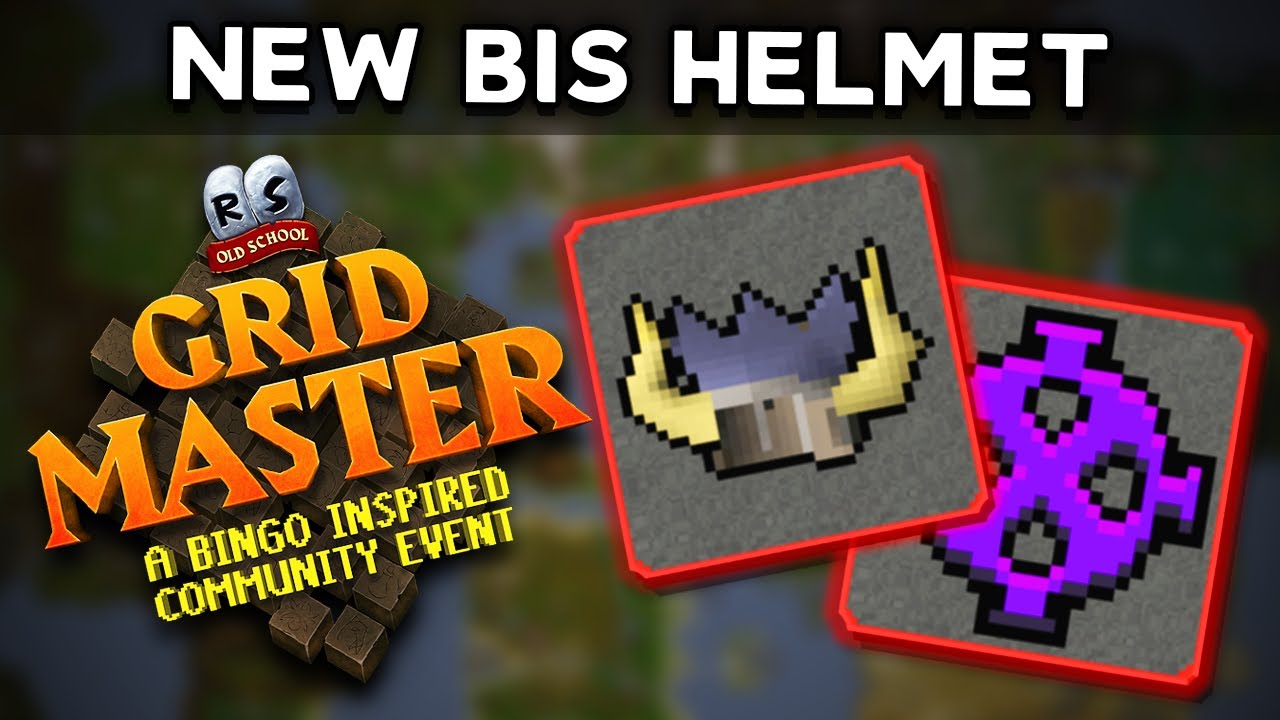 We get a NEW BIS Helmet for GridMaster [OSRS] - YouTube