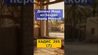 Хадис 295(7). Долина Марр аз-Захран перед Меккой | "Сахих" аль-Бухари | Имам аз-Зубайди