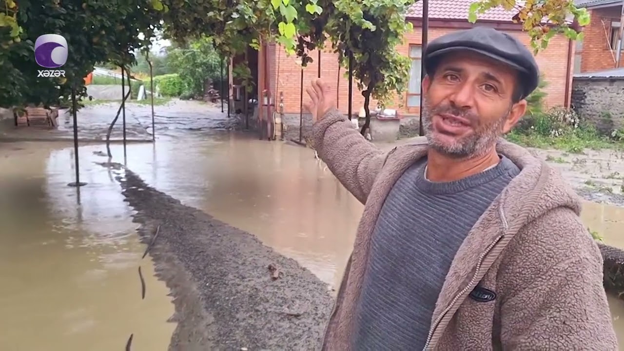 Gürcüstanda azərbaycanlıların sıx yaşadığı kəndləri sel basıb