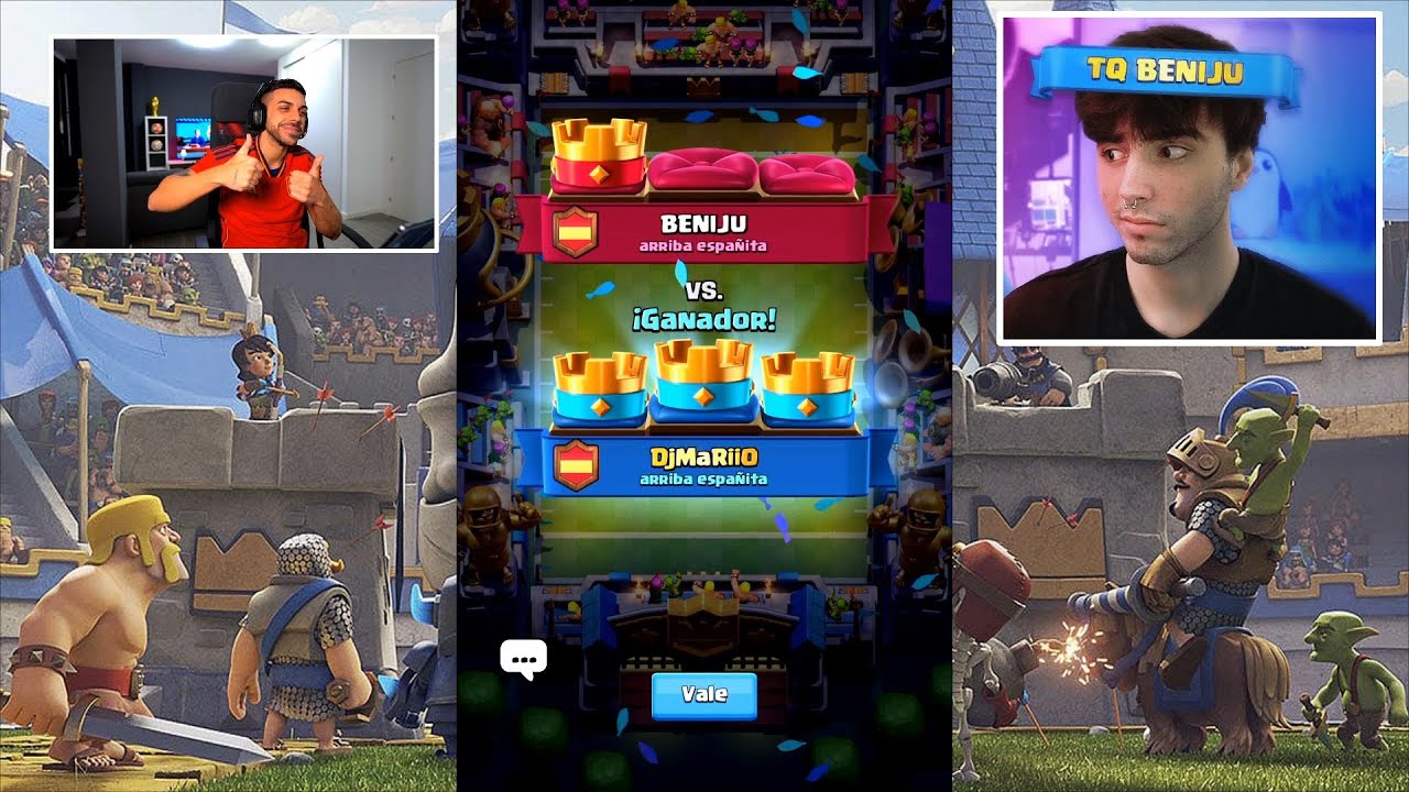 DjMaRiiO LE GANA A BENIJU😲 ESPAÑA vs FRANCIA TORNEO CLASH ROYALE (PREPARACIÓN)