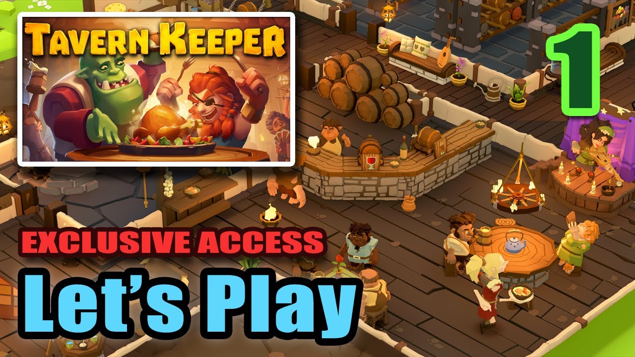 Tavern Keeper - Fantasy Bar Tycoon Strategy Game - Exclusive Access - Full Gameplay - Let's Play