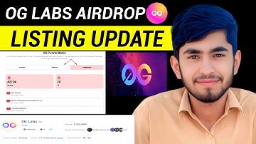 OG Labs Airdrop Listing Update |  0G Labs Airdrop Claim | Og Labs Airdrop 