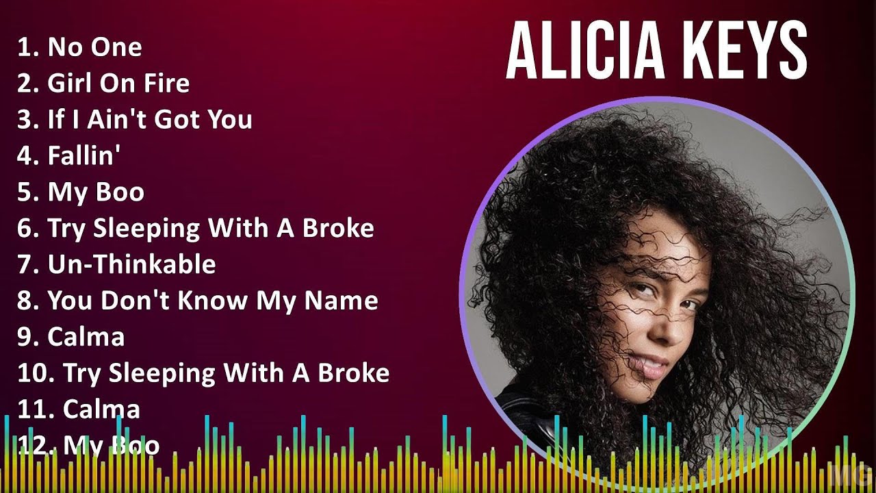 Alicia Keys 2024 MIX Grandes Exitos - No One, Girl On Fire, If I Ain't Got You, Fallin' Alicia Keys 2024 MIX Grandes Exitos - No One, Girl On Fire, If I Ain't Got You, Fallin'