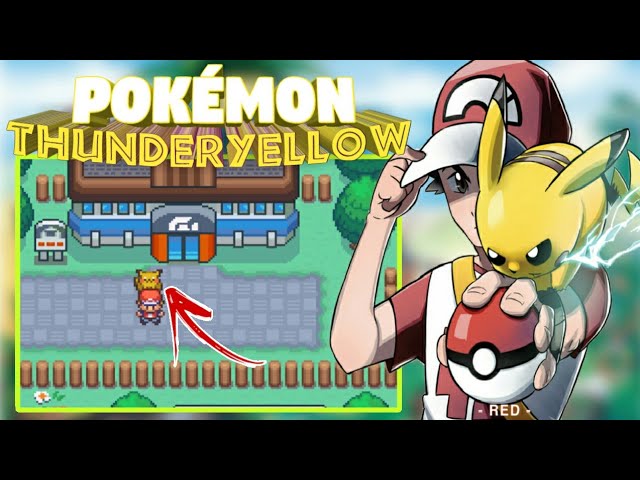 Pokémon Thunder Yellow - Yellow Remake GBA Preview 