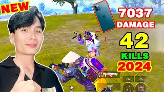 The Mobile Record: 7037 Damage  Tacaz solo squad 42 KILLS | PUBG Mobile