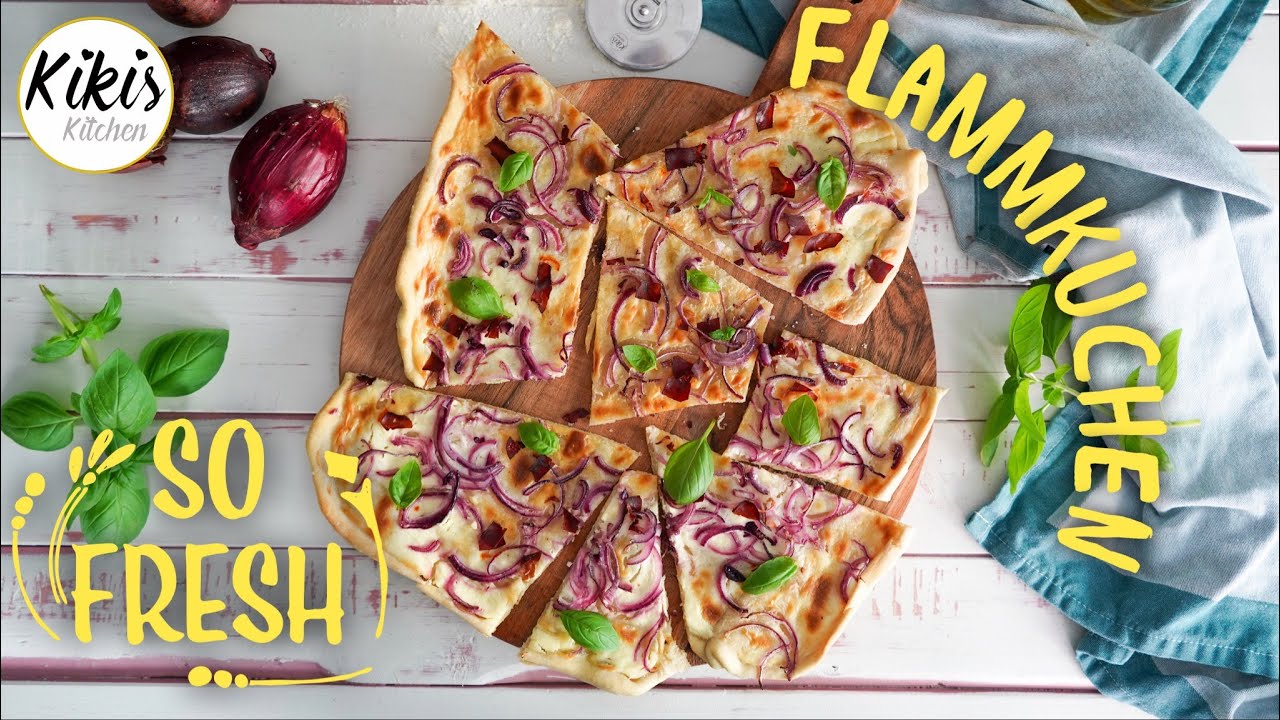 Flammkuchen ohne Hefe - Ruckzuck Rezept für den Hunger zwischendurch ...