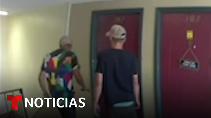 Hombres armados irrumpen en edificio. Creen que son del Tren de Aragua | Noticias Telemundo