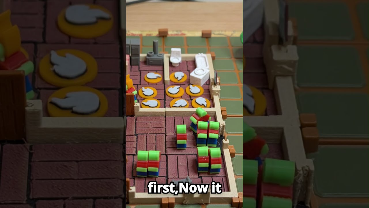 Part 19 3D Printing Board Games 3DPrinting Boardgames 3dmodeling Blender3d Blender