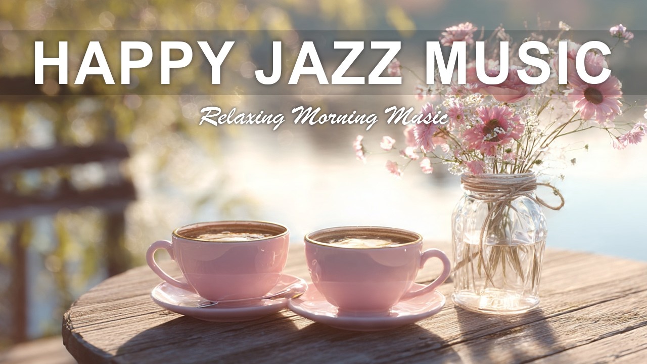Happy Jazz Music☕ Relaxing Coffee Jazz & Smooth Bossa Nova | Music for Work & Study