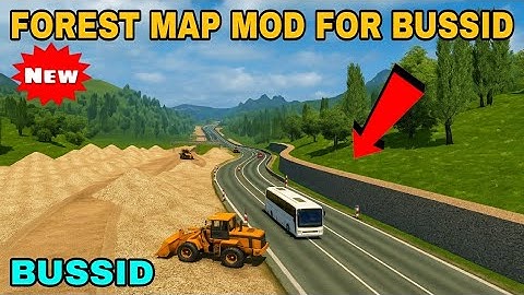 forest map mod for bussid | mod map bussid | mapas para bus simulator indonesia.