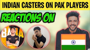 INDIAN CASTERS OP REACTION ON PAKISTANI PLAYERS | Ocean Sharma Reacts to team bablu performance