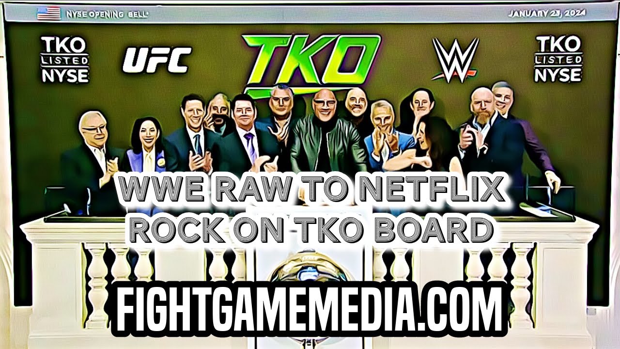 WWE RAW to Netflix | The Rock gets a seat on the TKO board | Broken News
