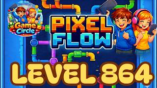 Pixel flow©  - Level 864 - solution - walkthrough
