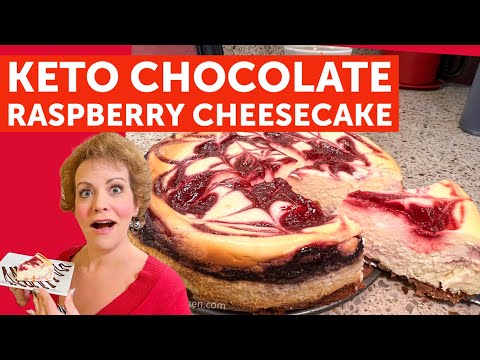 Keto Chocolate Raspberry Cheesecake Recipe - Delicious and Decadent