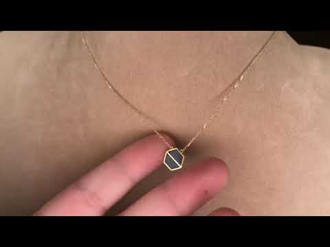عقد مارجريت جويس ذهب 18 من جواهرالنمر