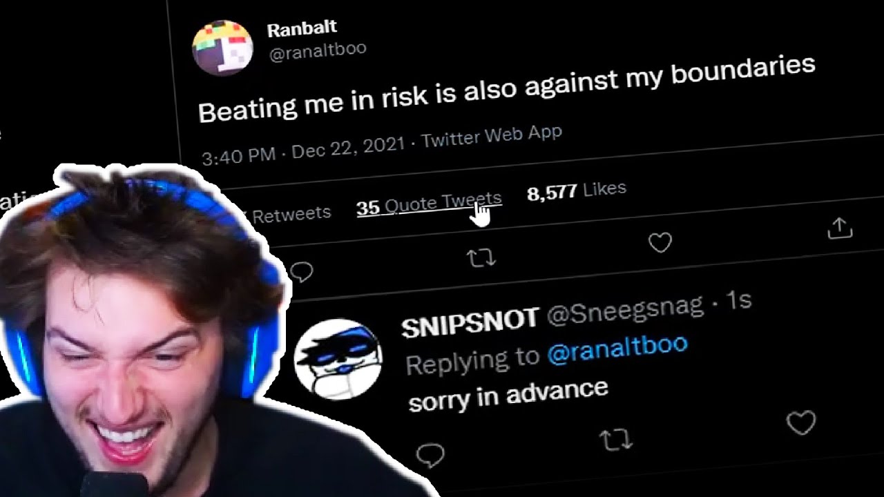 SNEEG DOMINATING RANBOO ON RISK